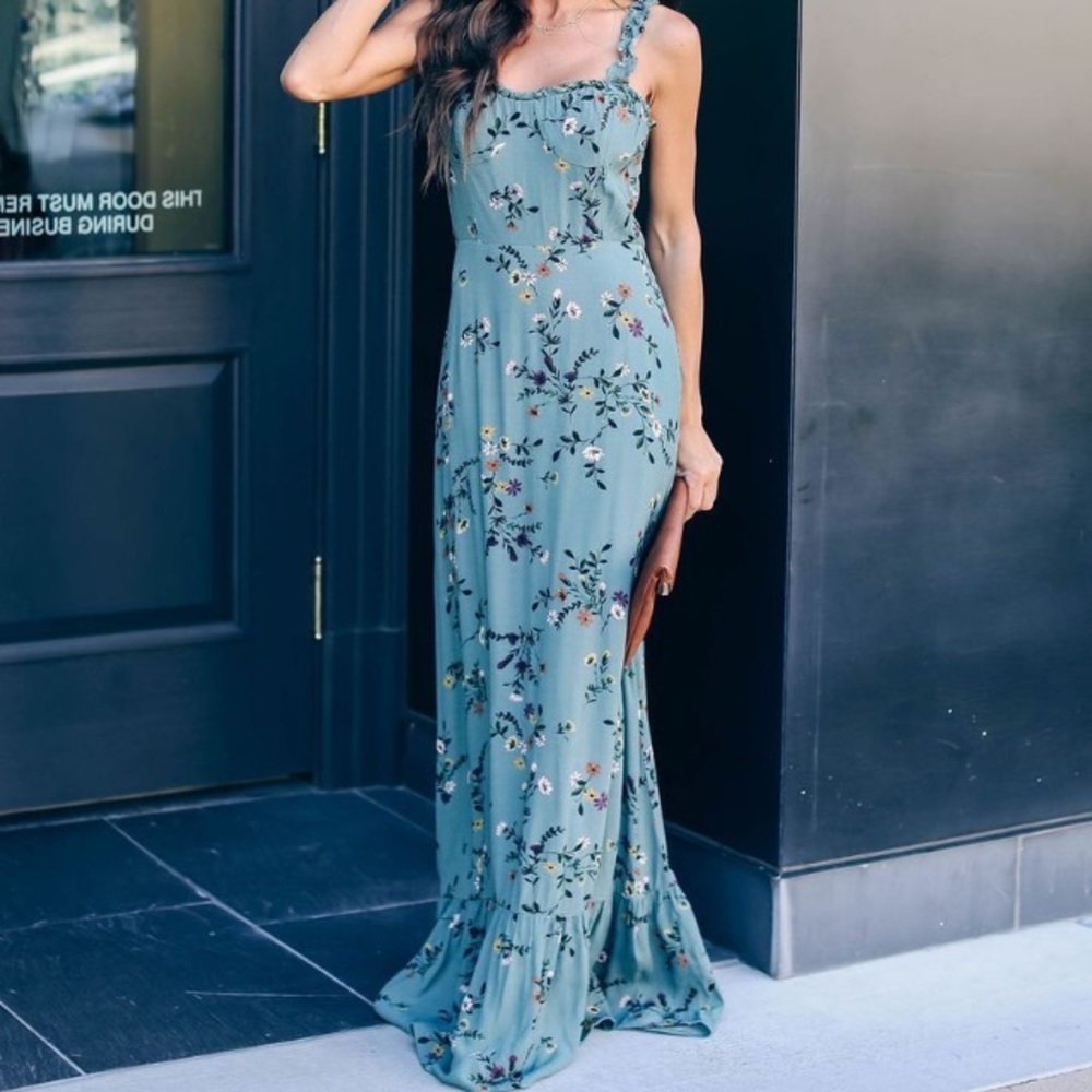 VICI Garden State Floral Maxi Dress